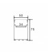 Perfil Aluminio PERY Superficie/Colgante -2 Metros-