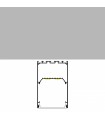 Perfil Aluminio PERY Superficie/Colgante -2 Metros-