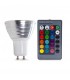 Dicroica GU10 3W RGB + Mando