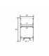 Perfil Aluminio BIEG Colgante -2 Metros-
