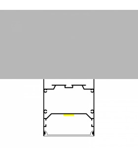 Perfil Aluminio WEF Superficie/Colgante -2 Metros-