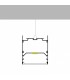 Perfil Aluminio WEF Superficie/Colgante -2 Metros-