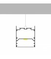 Perfil Aluminio WEF Superficie/Colgante -2 Metros-