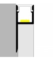 Perfil Aluminio DEF Empotrar Obra -2 Metros-