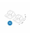 Pack 2 Tapones Para Perfil Lm3859