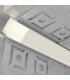 Perfil Aluminio ROLK Empotrar Obra -2 Metros-