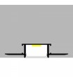 Perfil Aluminio FEAT Empotrar Obra -2 Metros-