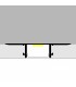 Perfil Aluminio BIRD Empotrar Obra -2 Metros-