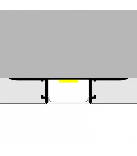 Perfil Aluminio BIRD Empotrar Obra -2 Metros-