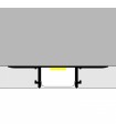 Perfil Aluminio BIRD Empotrar Obra -2 Metros-