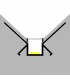 Perfil Aluminio LOR Empotrar Obra -2 Metros-