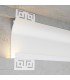 Perfil Aluminio CUE Lacado Blanco Empotrar Obra -2 Metros-