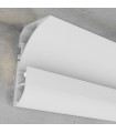 Perfil Aluminio Esquina SEA Lacado Blanco Superficie -2 Metros-