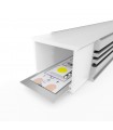 Perfil Aluminio AQUA Superficie IP65 -2 Metros-