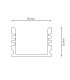 Perfil Aluminio AQUA Superficie IP65 -2 Metros-