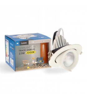 Foco Empotrable Led TRACK 15W 1500LM 24º IP20