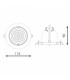 Foco Empotrable Led TRACK 15W 1500LM 24º IP20