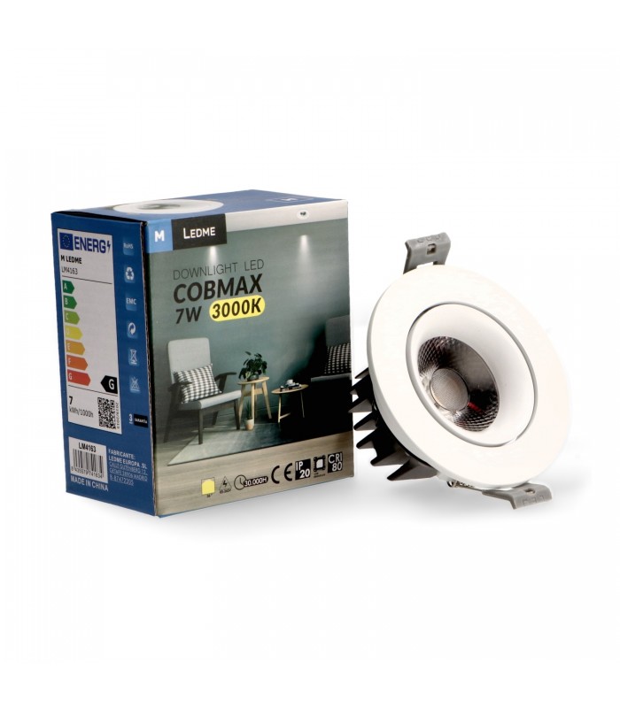 Downlight CobMax 7W 560Lm IP20