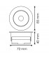 Downlight ROAD 7W 500Lm IP54