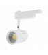 Foco Carril LED COB 15W 1.500Lm 18° IP40  Blanco Monofásico