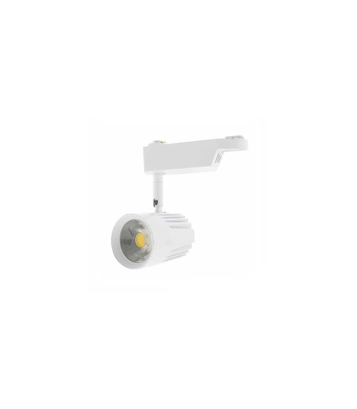 Foco Carril LED COB 15W 1.500Lm 18° IP40  Blanco Monofásico
