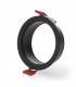 Aro Empotrable Redondo Negro Para Módulo Cobfix 10W
