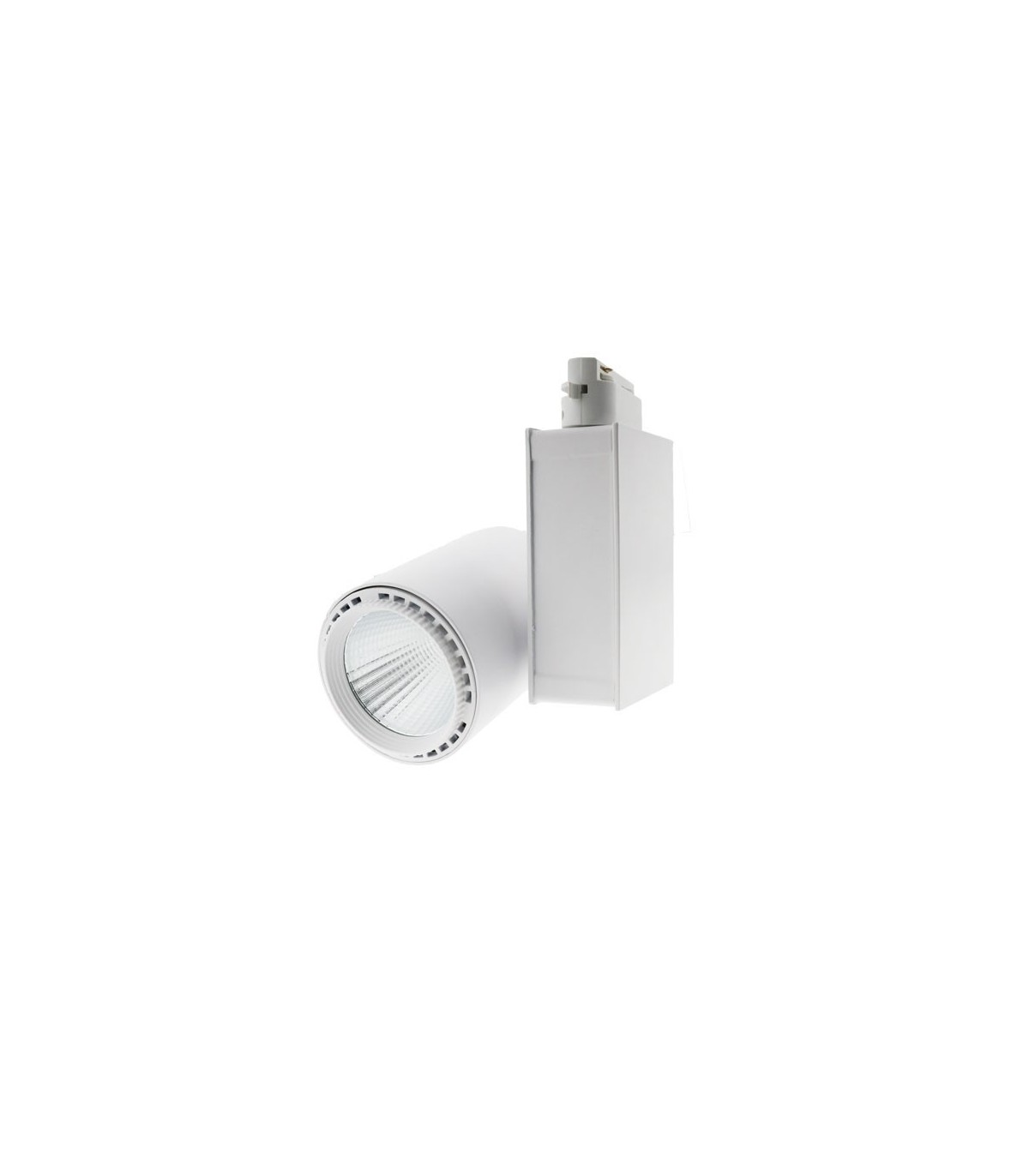 Foco Carril LED KUBE 35W 3.500Lm 36° IP40 Blanco Monofásico
