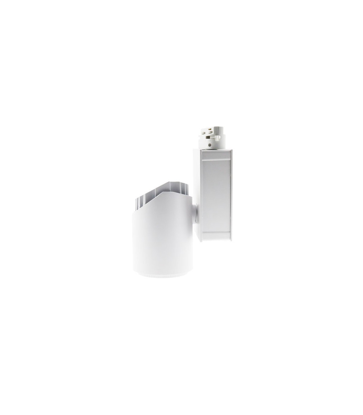 Foco Carril LED KUBE 35W 3.500Lm 36° IP40 Blanco Monofásico