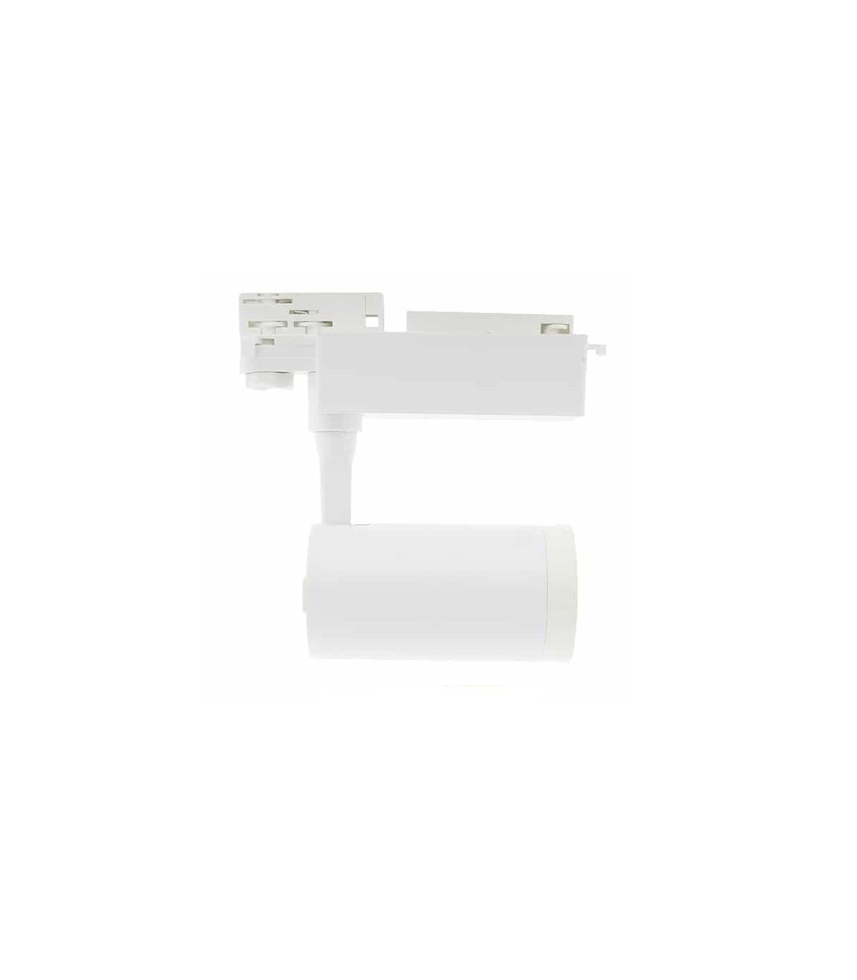 Foco Carril LED COB 30W 3.000Lm 18/60º IP40 Blanco Trifásico