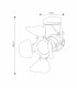 Aplique Techo o Pared Movie 1xGU10 IP20