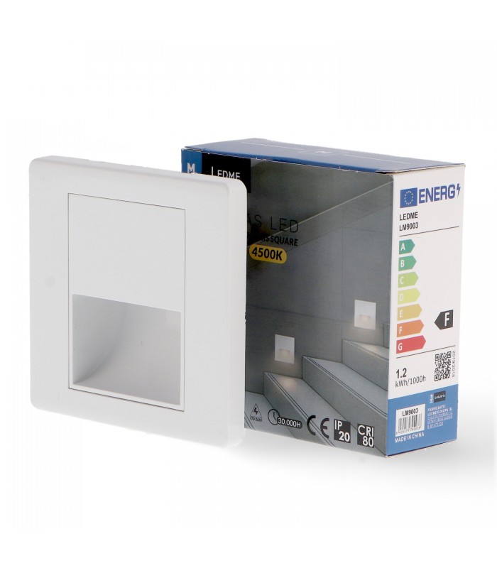 Baliza Empotrable NOMIS SQUARE 1.2W 120Lm IP20