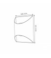 Aplique de Pared Led Vera 6W 520Lm IP54