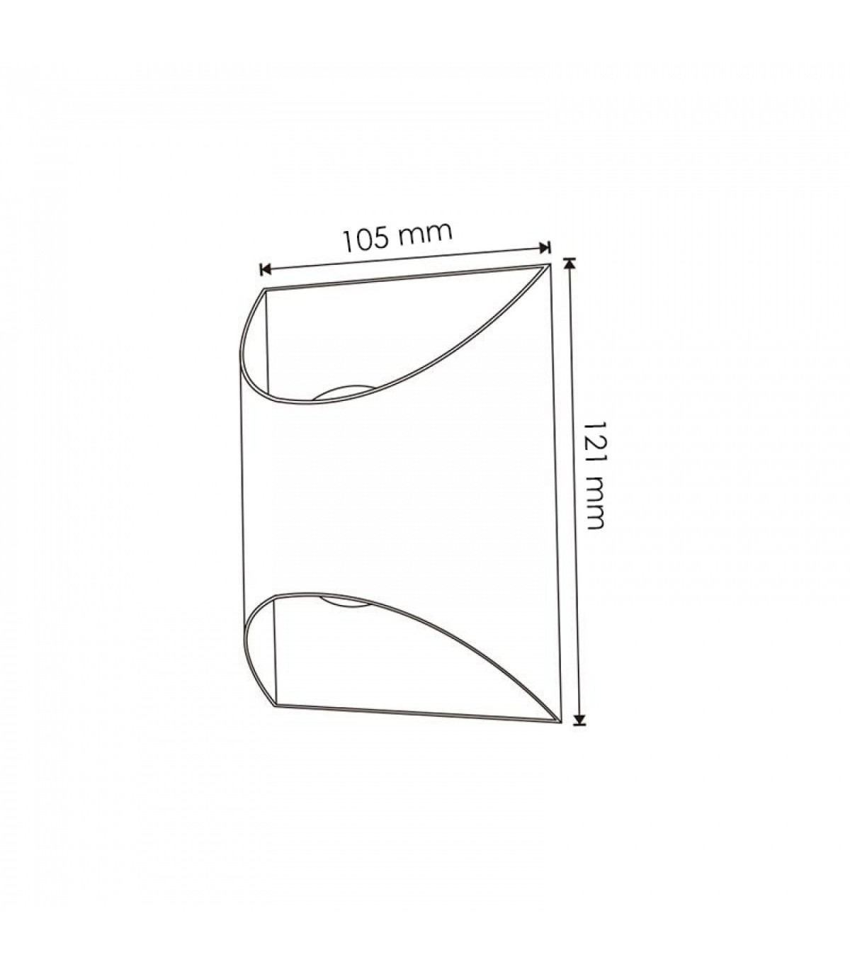 Aplique de Pared Led Vera 6W 520Lm IP54