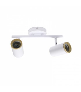 Aplique de Techo Gu10 Orientable Country 2 Focos