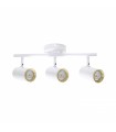 Aplique de Techo Gu10 Orientable Country 3 Focos
