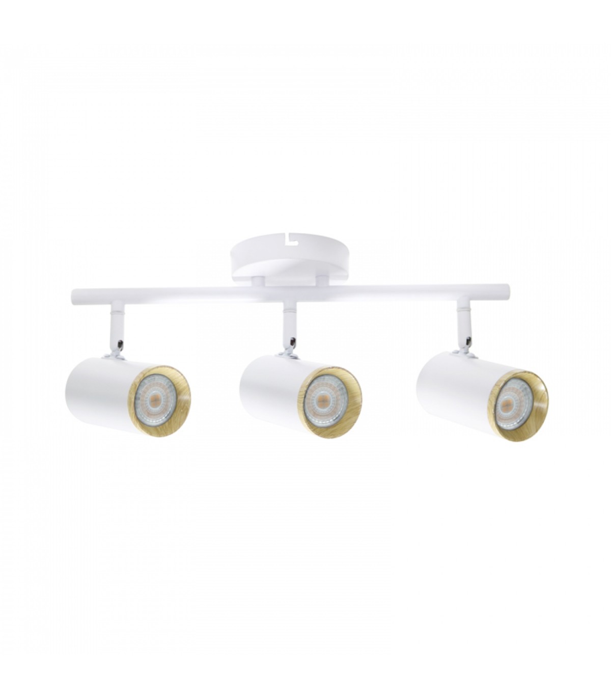 Aplique de Techo Gu10 Orientable Country 3 Focos