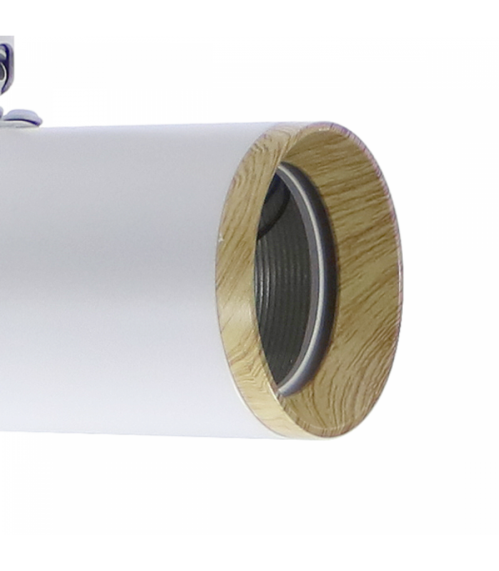 Aplique de Techo Gu10 Orientable Country 3 Focos