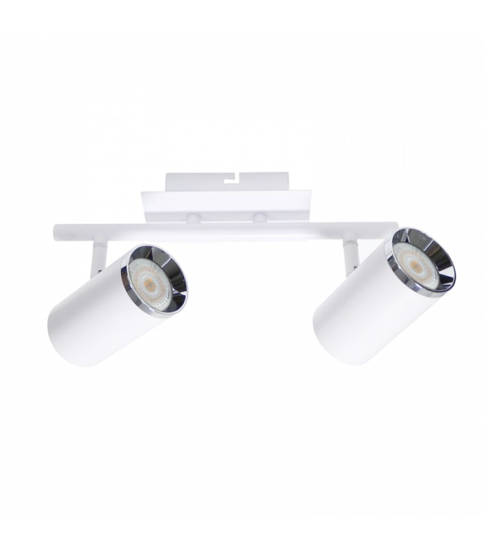 Aplique de Techo Gu10 Orientable City 2 Focos