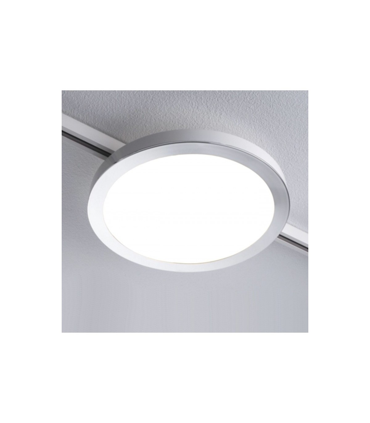 Adaptador para Carril Monofásico. Blanco.