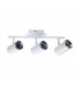 Aplique de Techo Gu10 Orientable City 3 Focos
