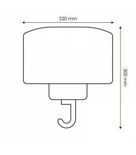 Elevador Para Campanas Industriales (Max 7.5Kg)