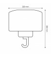 Elevador Para Campanas Industriales (Max 7.5Kg)