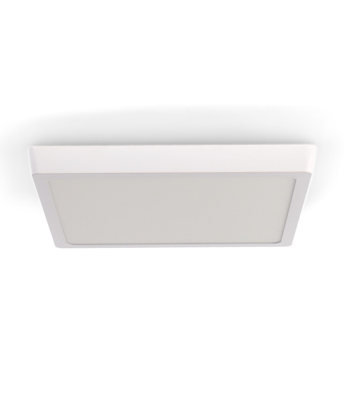 Plafón Superficie Led 25W 2500LM IP20 Cuadrado Blanco