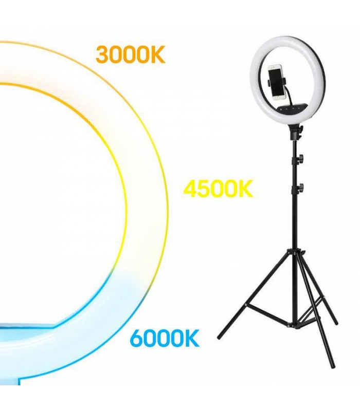 Anillo Luz Led Selfie 13W 30cm 12" CCT