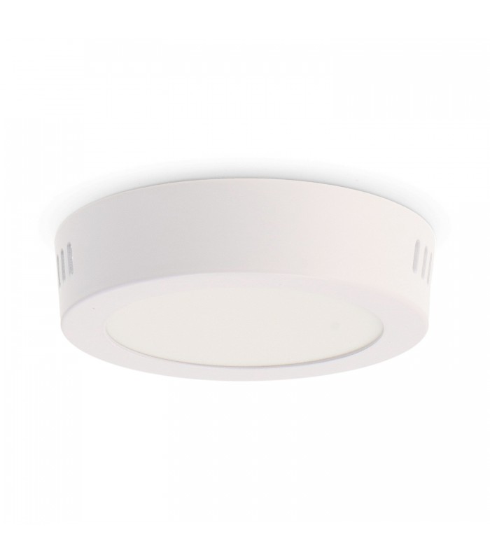 Plafón Superficie Led 6W 600LM IP20 Redondo Blanco