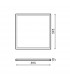 Panel Led SMARTHOME 40W 3800Lm 60x60Cm IP40 RGB+CCT