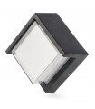 Aplique de Pared Led CINZA 12W 840Lm IP65 CCT
