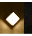 Aplique de Pared Led CINZA 12W 840Lm IP65 CCT