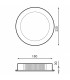 Downlight Led LASS 32W 3200LM IP40