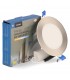 Downlight Led 6W 600Lm IP20 Redondo Níquel CCT